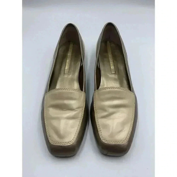 Enzo Angiolini Women's Leather Colorblock Liberty Loafer‎ Sz 7.5 metalic - Picture 6 of 8